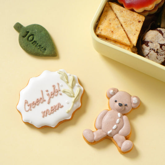 クッキーボックスクロリ メッセージアイシングクッキーセット ◎ / 記念日 誕生日 父の日