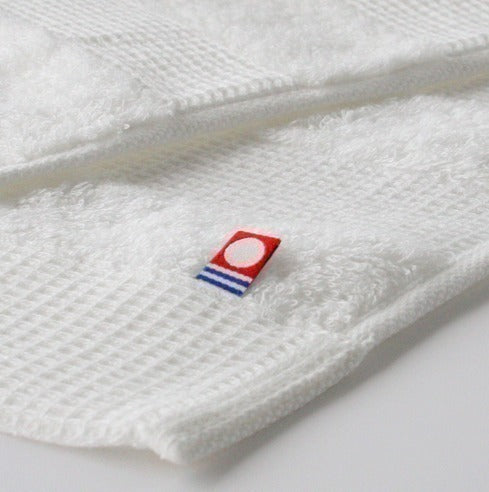 ワッフルボーダー タオルセット(バスタオル ×1・フェイスタオル×1・ゲストタオル×1)
