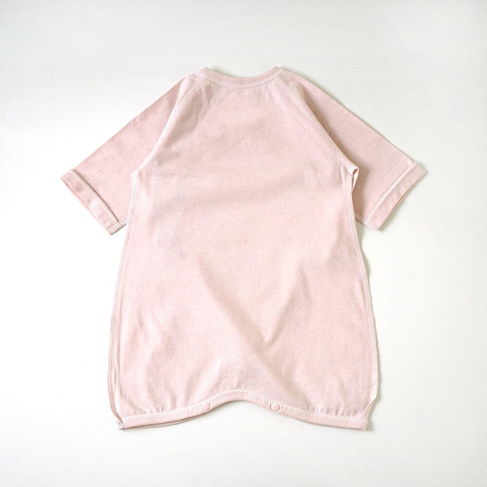 コンビ肌着 星プリント ピンク 50-60cm / ベビー肌着