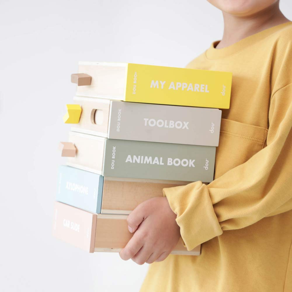 DOU BOOK(animal book) アニマルパズル / おもちゃ 木製★