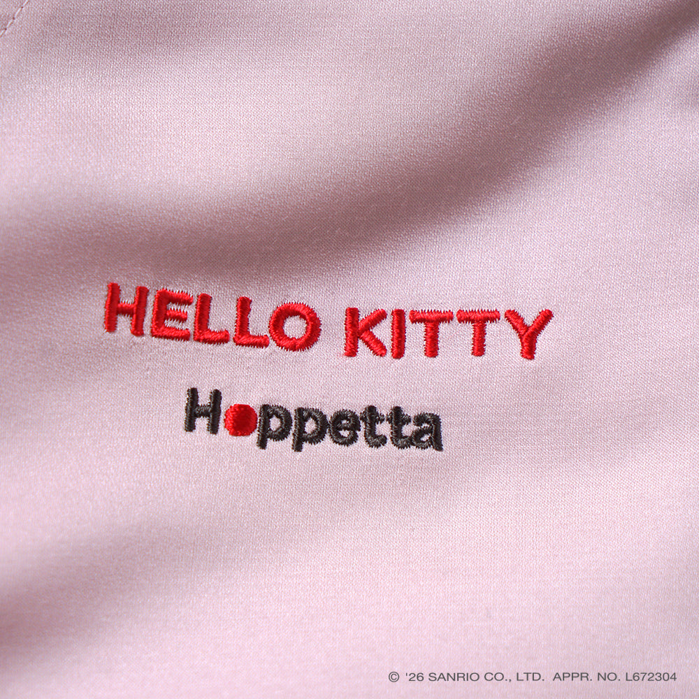 HELLO KITTY×Hoppetta SOUVENIR JACKET ピンク 80-90・90-100・100-110cm