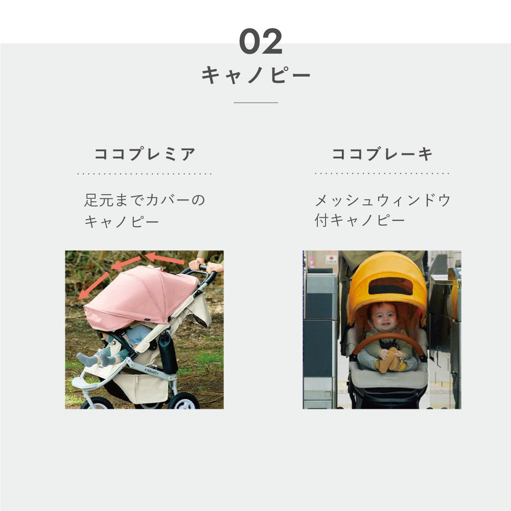 ココプレミア フロムバース BLOSSOM  / ベビーカー　新生児～４歳頃