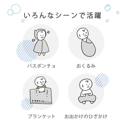 バスポンチョ