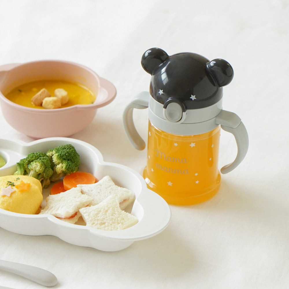 1万5千円ぴったり　出産祝いギフトセット(お食事グッズ)　ピンク