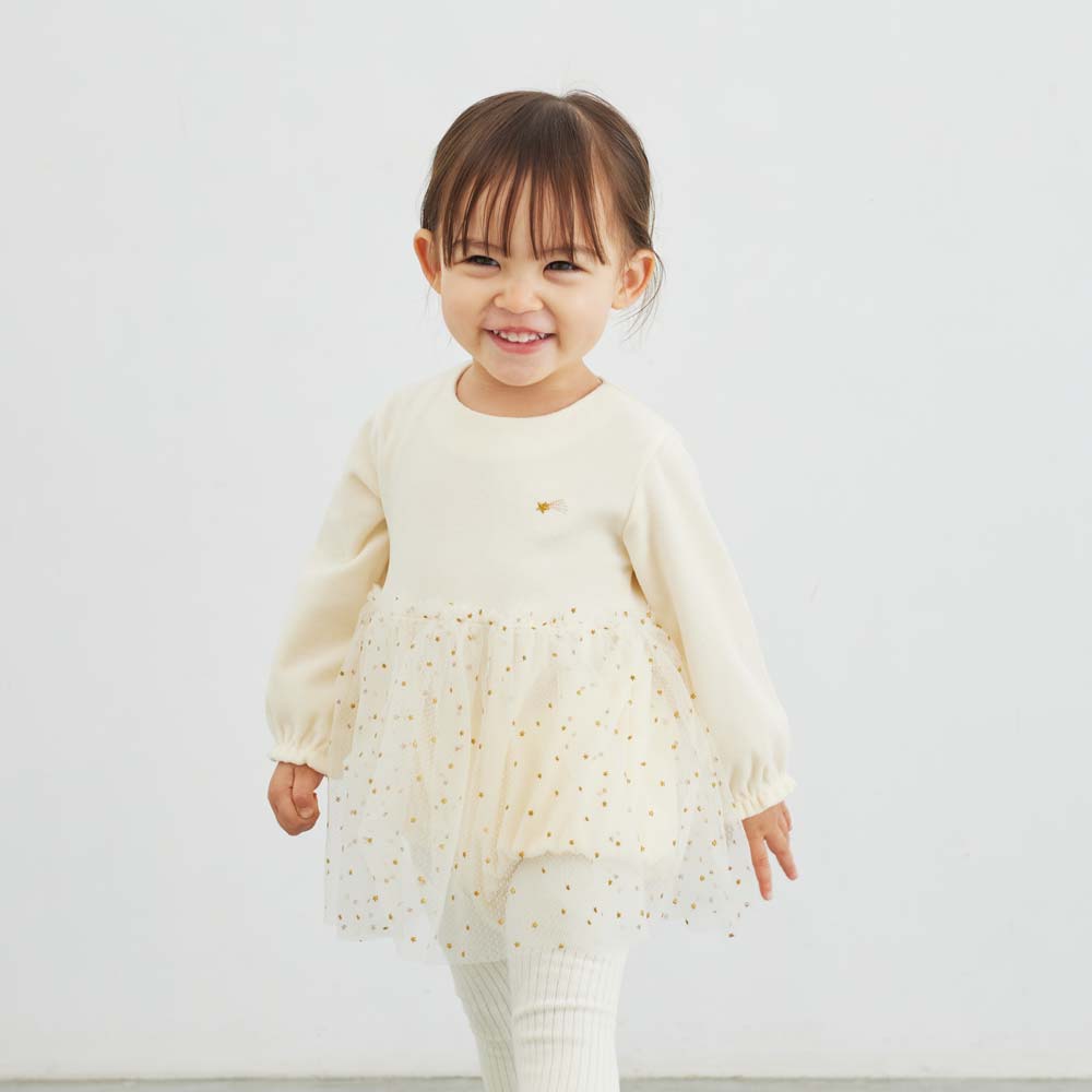 星チュールベロアボディオール クリーム 70cm・80cm