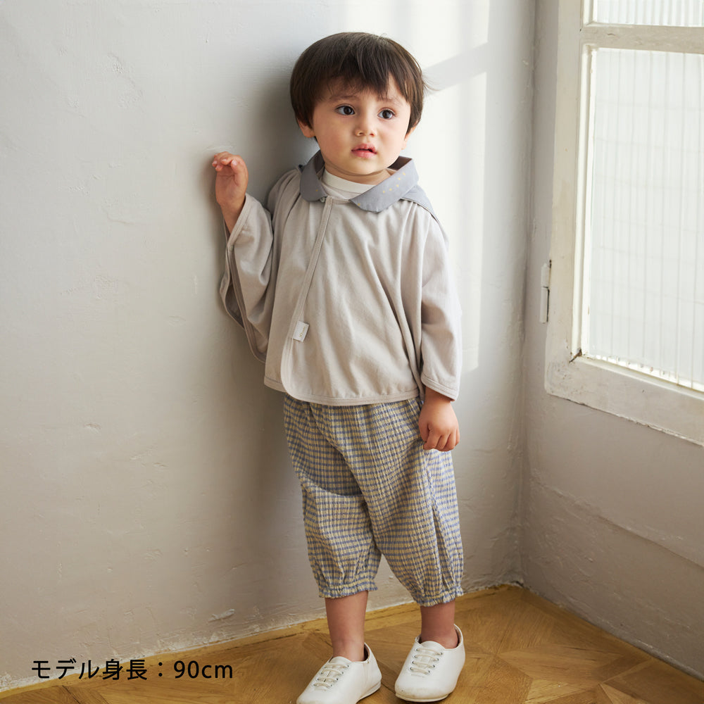 UVカット ベビーマント ピンク (新生児～100cm頃まで)