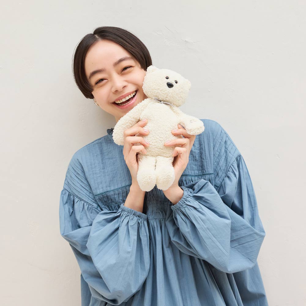Kanoco × 10mois チェリードゥドゥ しろくまのchou chou / チェリーピロー　ぬいぐるみ