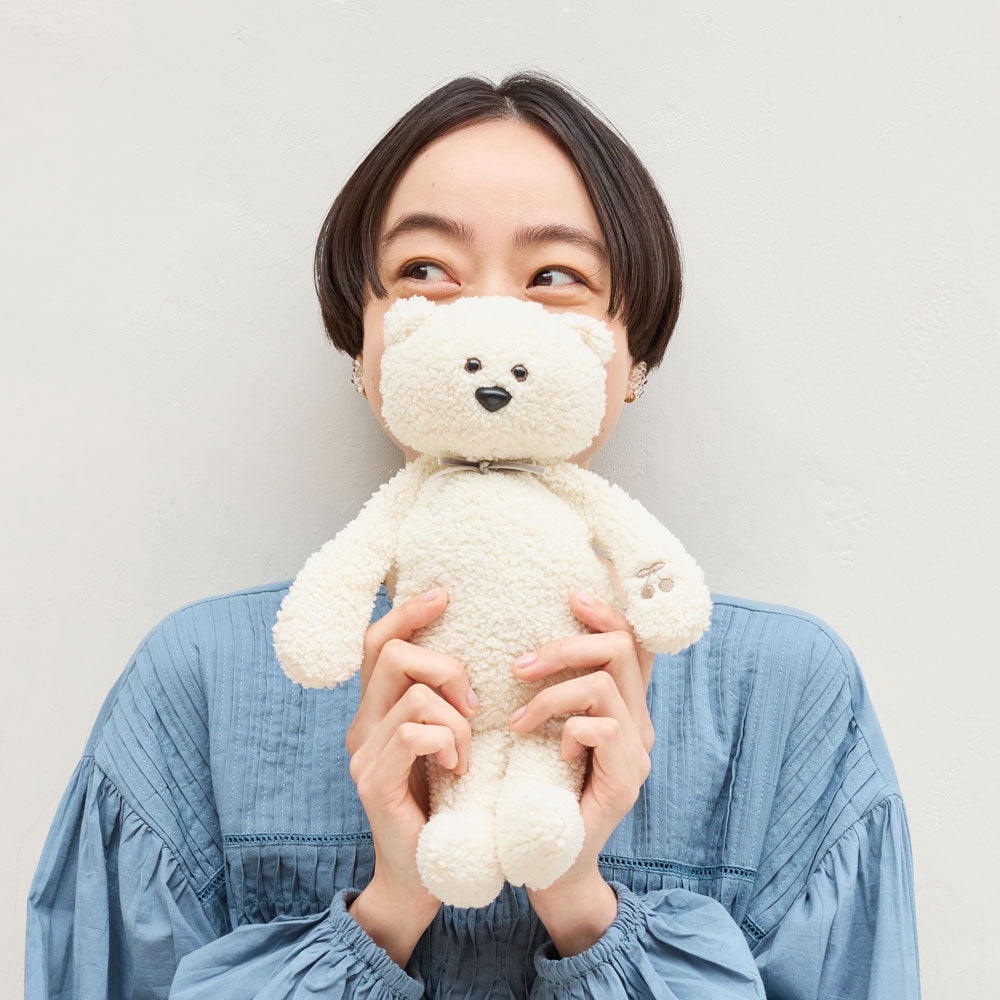 Kanoco × 10mois チェリードゥドゥ しろくまのchou chou / チェリーピロー　ぬいぐるみ