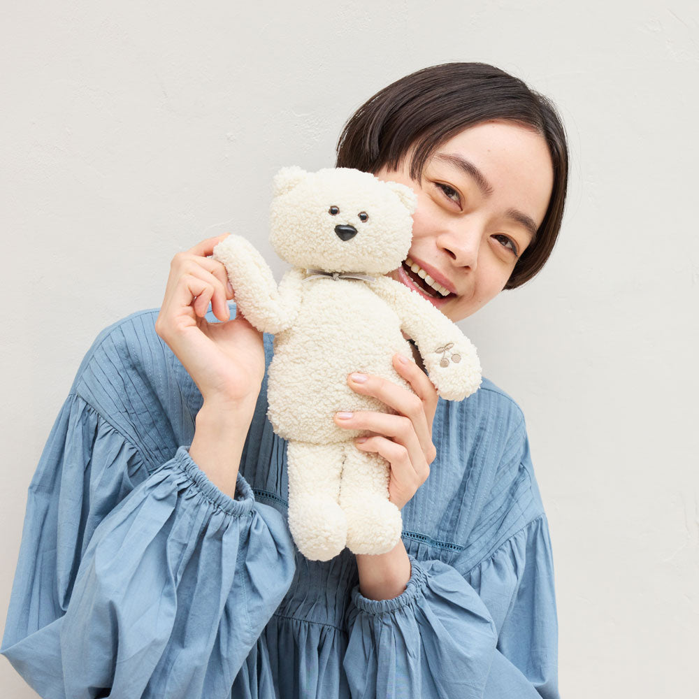 Kanoco × 10mois チェリードゥドゥ しろくまのchou chou / チェリーピロー　ぬいぐるみ