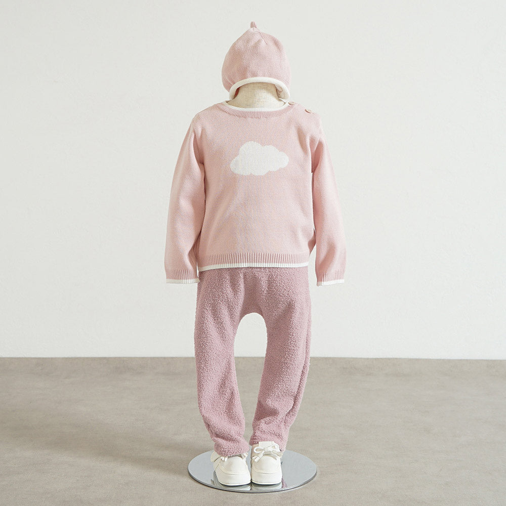 マシュマロパイルレギンス ピンク　80cm・90cm・100cm・110cm