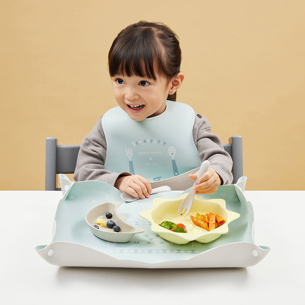 tupera tupera ぱくぱくわくせい プレートセット / ベビー食器