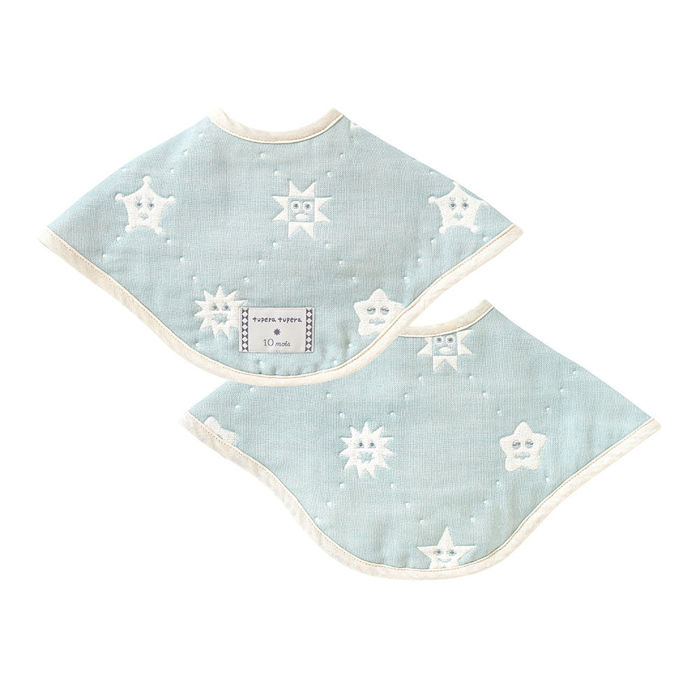 tupera tupera スリーパー・2wayビブ ギフトセット  / 出産祝い 名入れ刺繍可