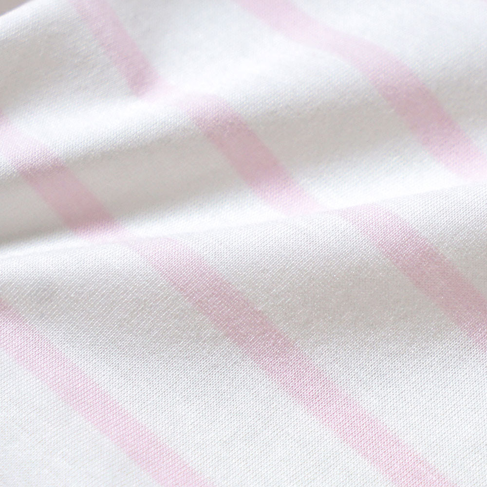 PATTO SATTO HADAGI　うさぎ×ピンク 50-60・60-70cm / ベビー肌着