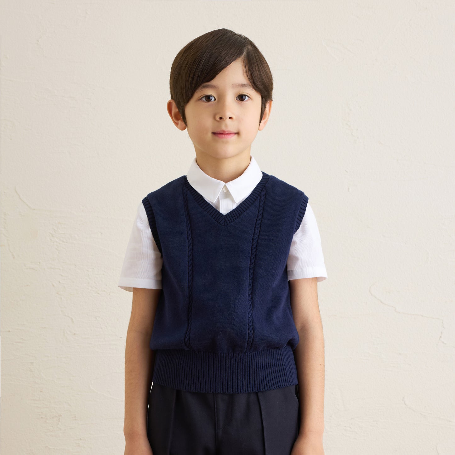 お受験服　男の子　ベスト