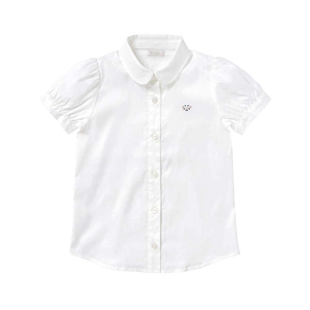 お受験服 パフスリーブ半袖ブラウス 100cm・110cm・120cm