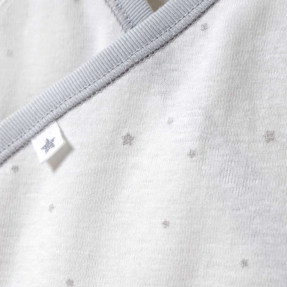 【一部予約】PATTO SATTO HADAGI  PEANUTS star  50-60・60-70cm / ベビー肌着