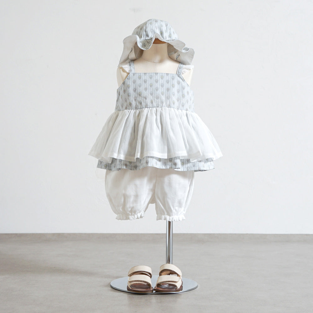キャミセットアップ ライトブルー 70-80cm・80-90cm