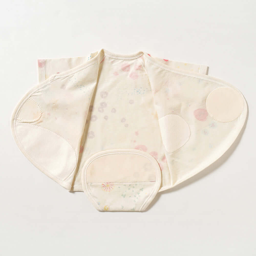 PATTO SATTO HADAGI 50-60cm 肌着3枚セット（グレー・グリーン・アメザイク）