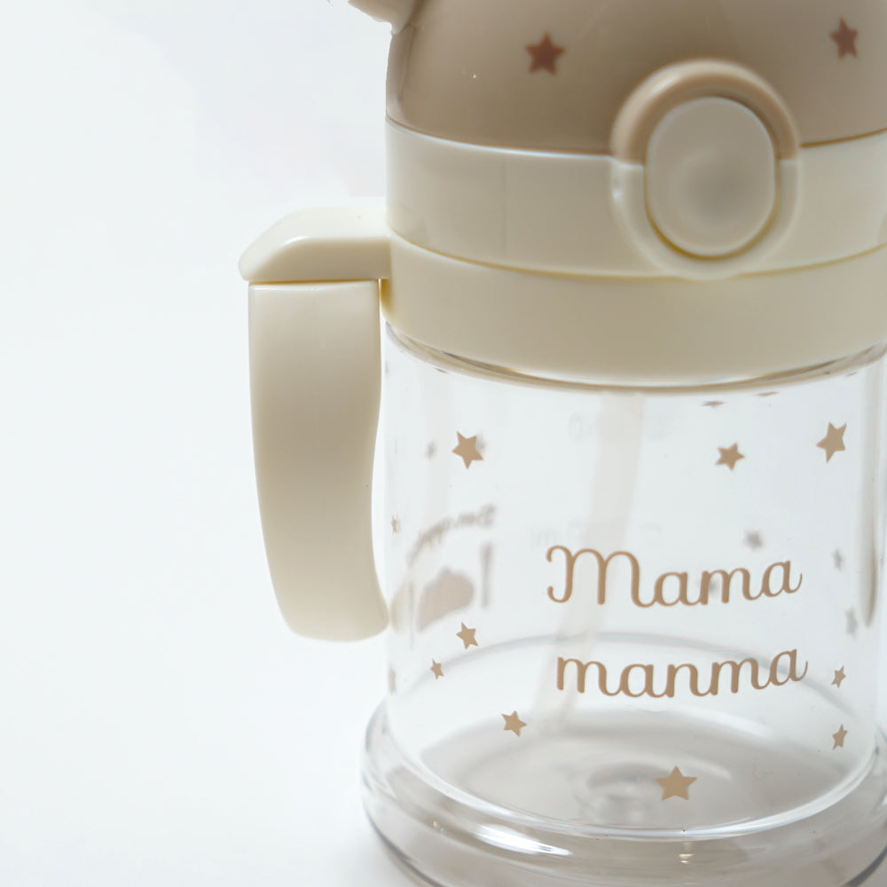 mamamanma(マママンマ)　ストロー マグ ベージュ