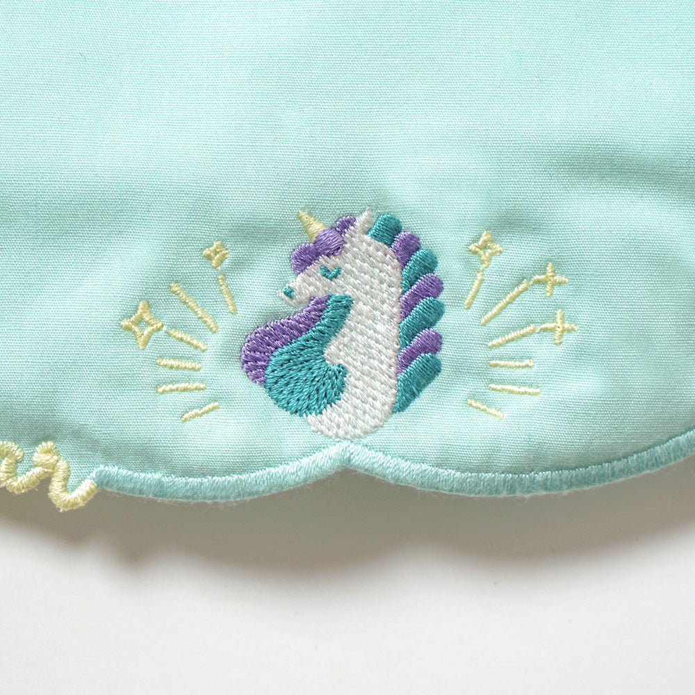 干支 刺繍スタイ ユニコーン / うま年