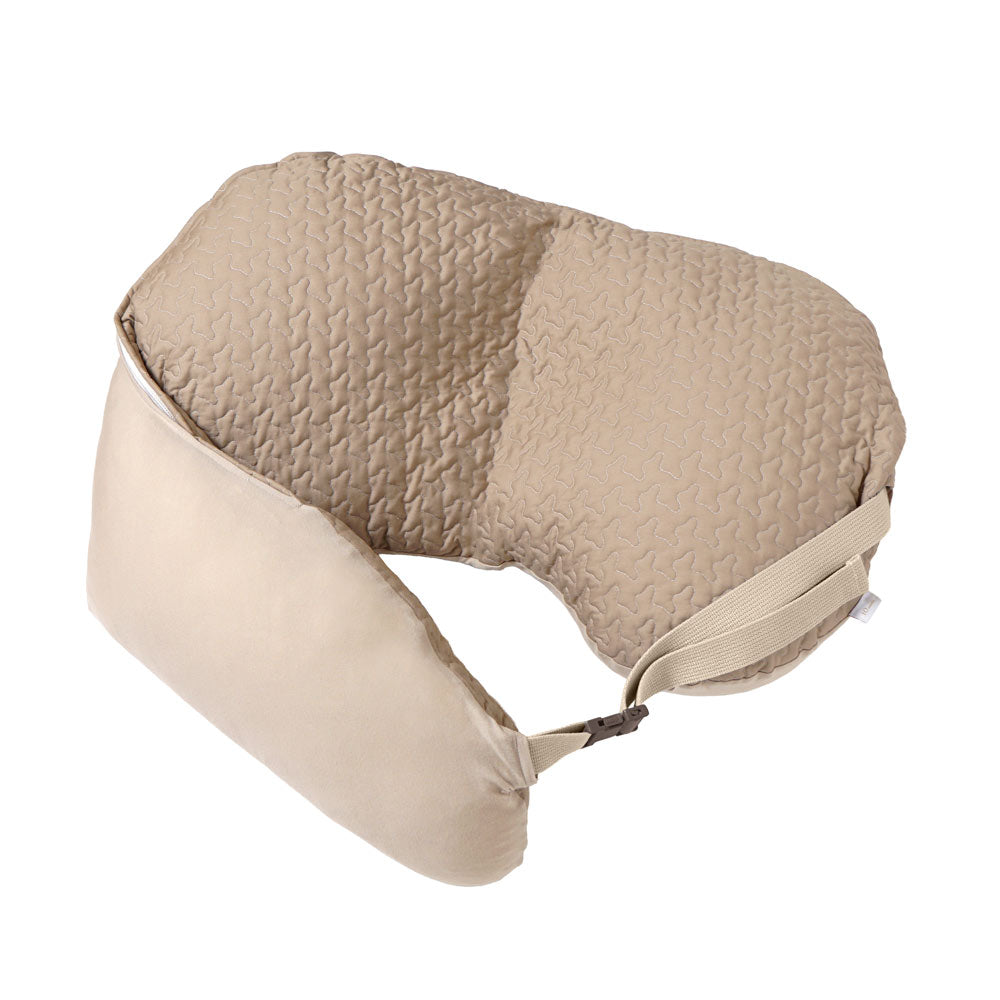 Pitatto Fit Cushion Long 授乳クッション カバー＆中しんセット　イブル　モカ
