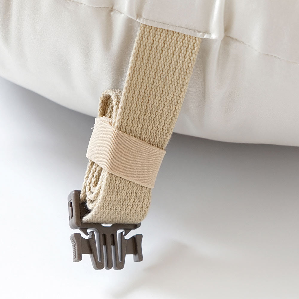 Pitatto Fit Cushion Long 授乳クッション カバー＆中しんセット　イブル　モカ