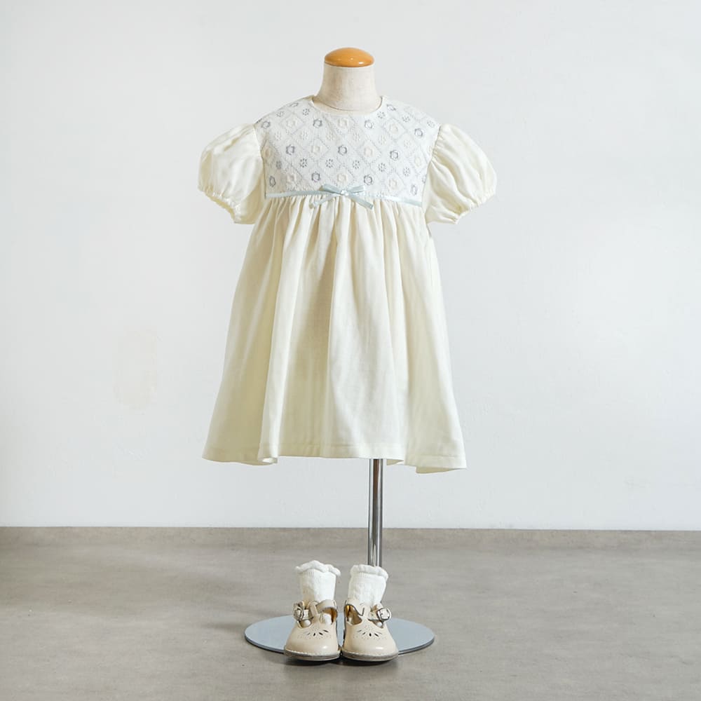 fleurドレス ホワイト 80・90・100・110cm / ワンピース