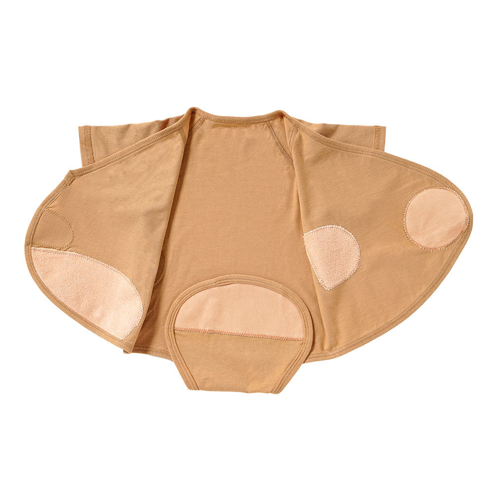 PATTO SATTO HADAGI 2枚セット キャラメル 50-60・60-70cm