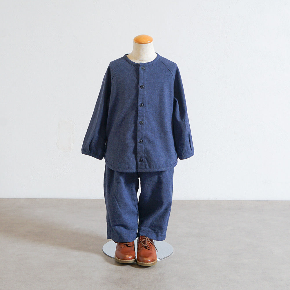 リバーシブルコクーンパンツ ブルー 80・90・100・110cm