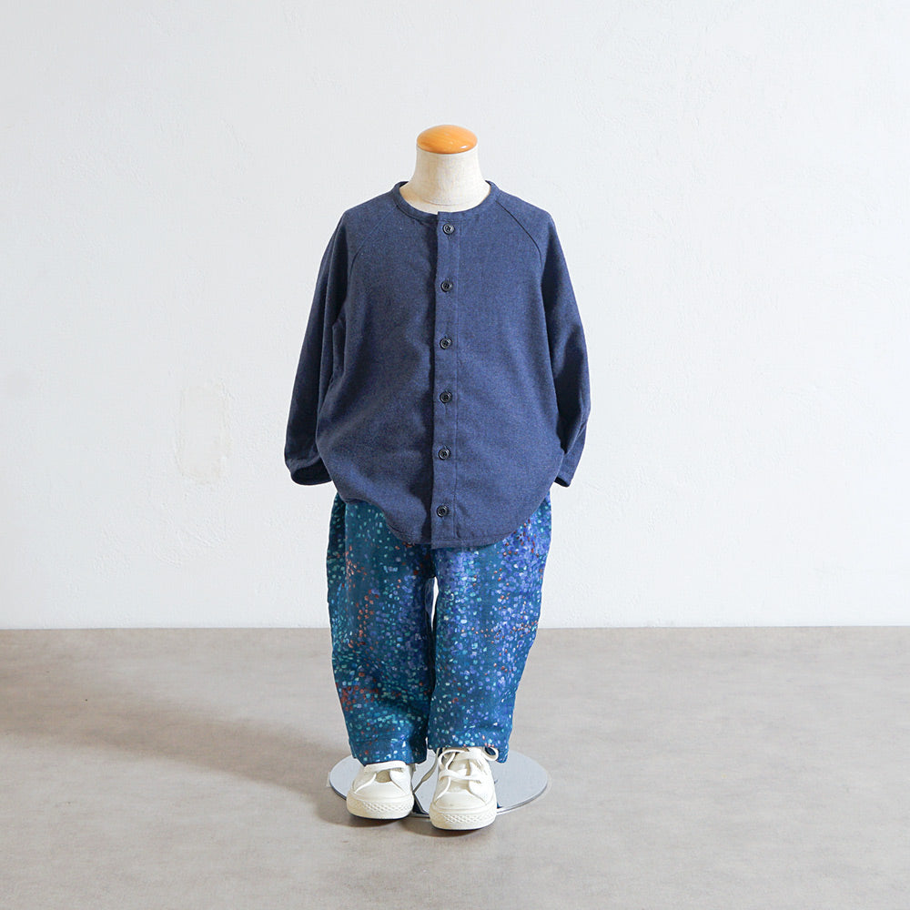 リバーシブルコクーンパンツ ブルー 80・90・100・110cm