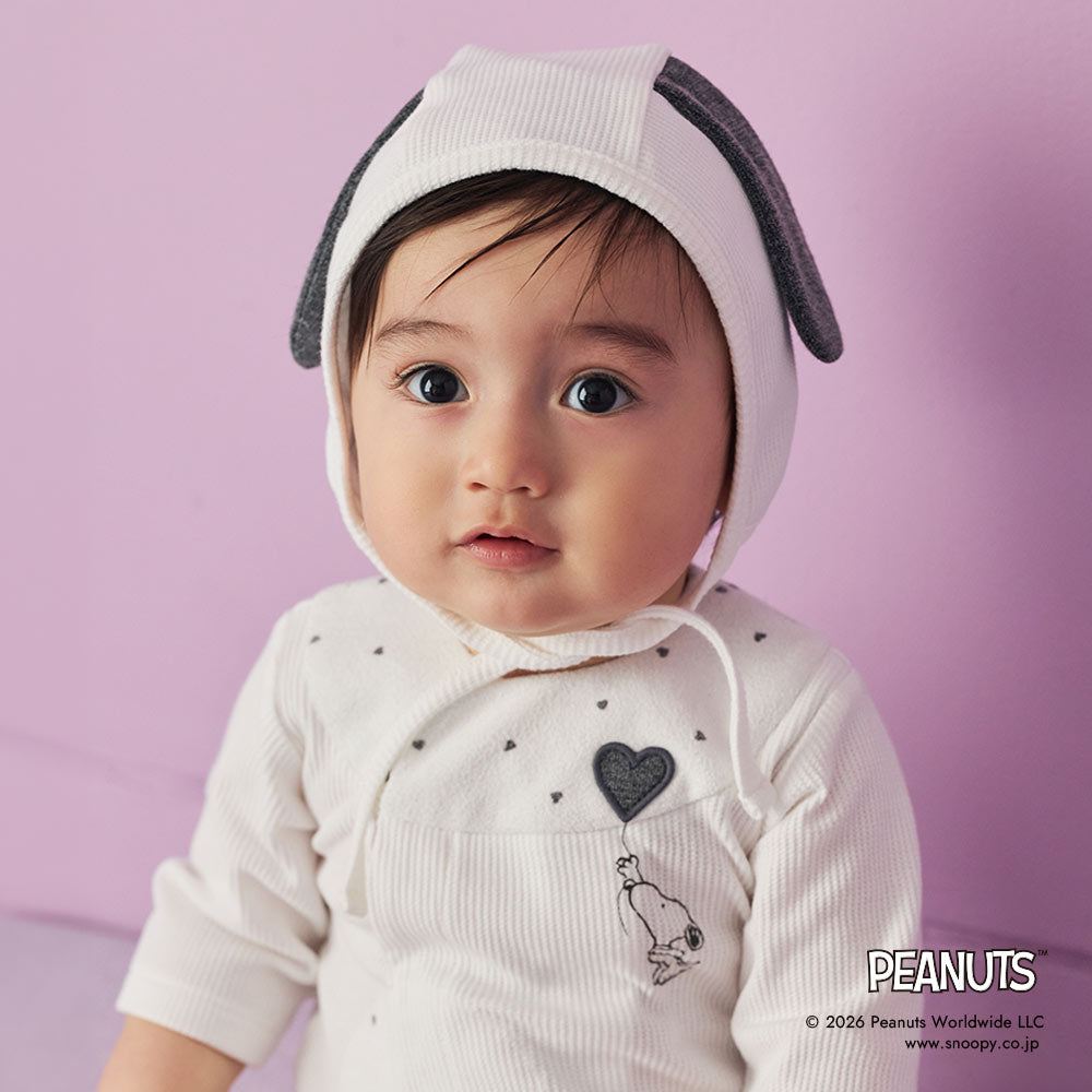 PEANUTS PATTO SATTO ROMPERS 50-60・60-70cm