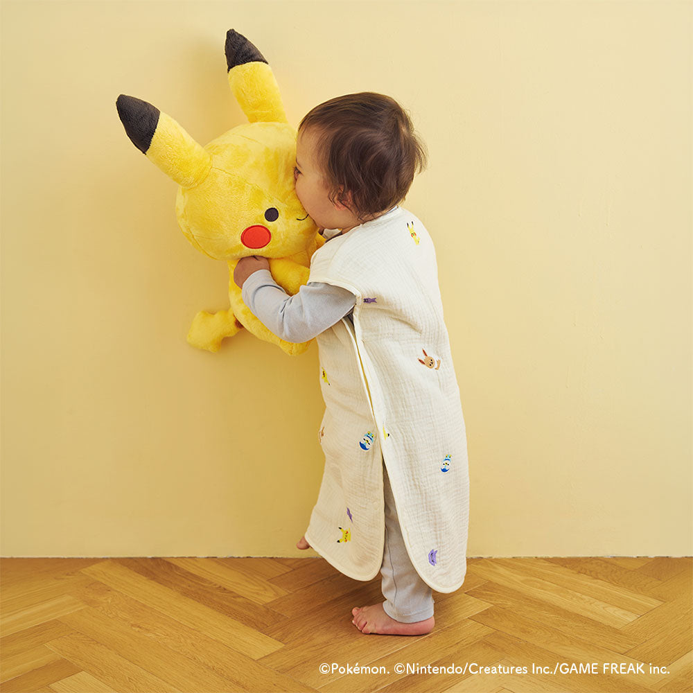 【次回入荷予定あり】monpoké うすわたガーゼスリーパー(ベビーサイズ)
