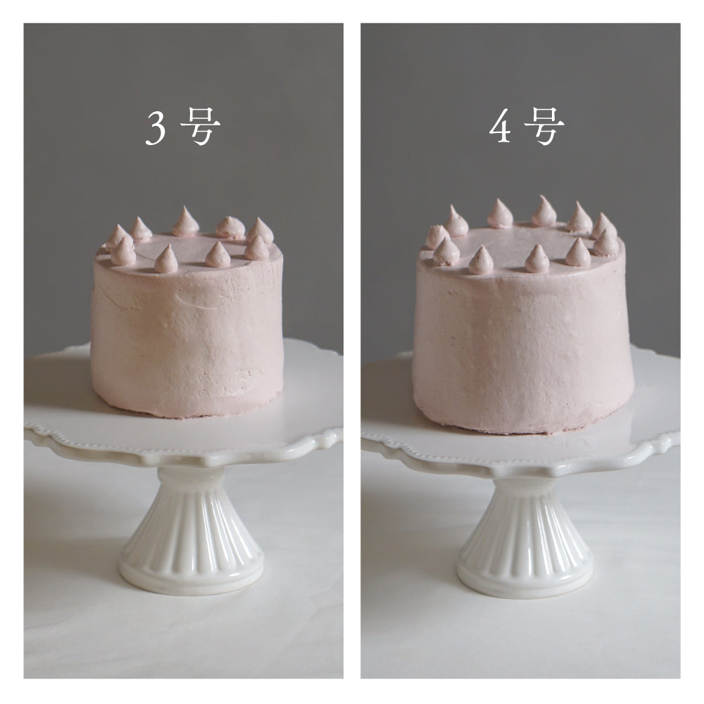 ファーストバースデーケーキ単品　ピンク◎　/ 誕生日 ハーフバースデー
