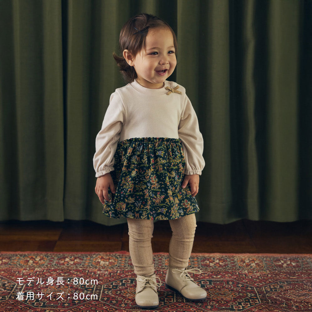 リバティBambiボディオール オリーブ 70・80cm