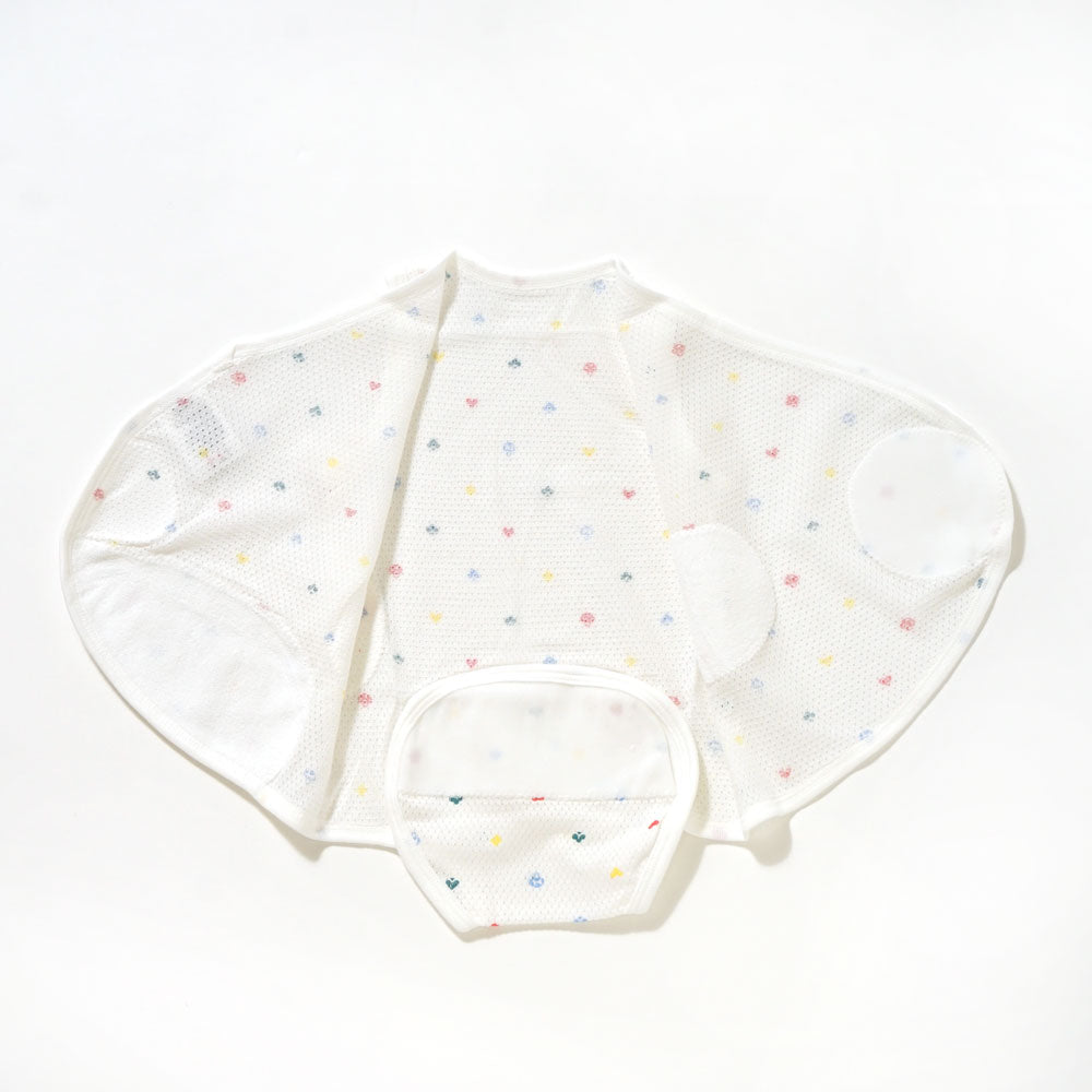 【50-60cm 次回入荷9月末予定】PATTO SATTO HADAGI コットンメッシュ シャンピニオンピケ 50-60・60-70cm