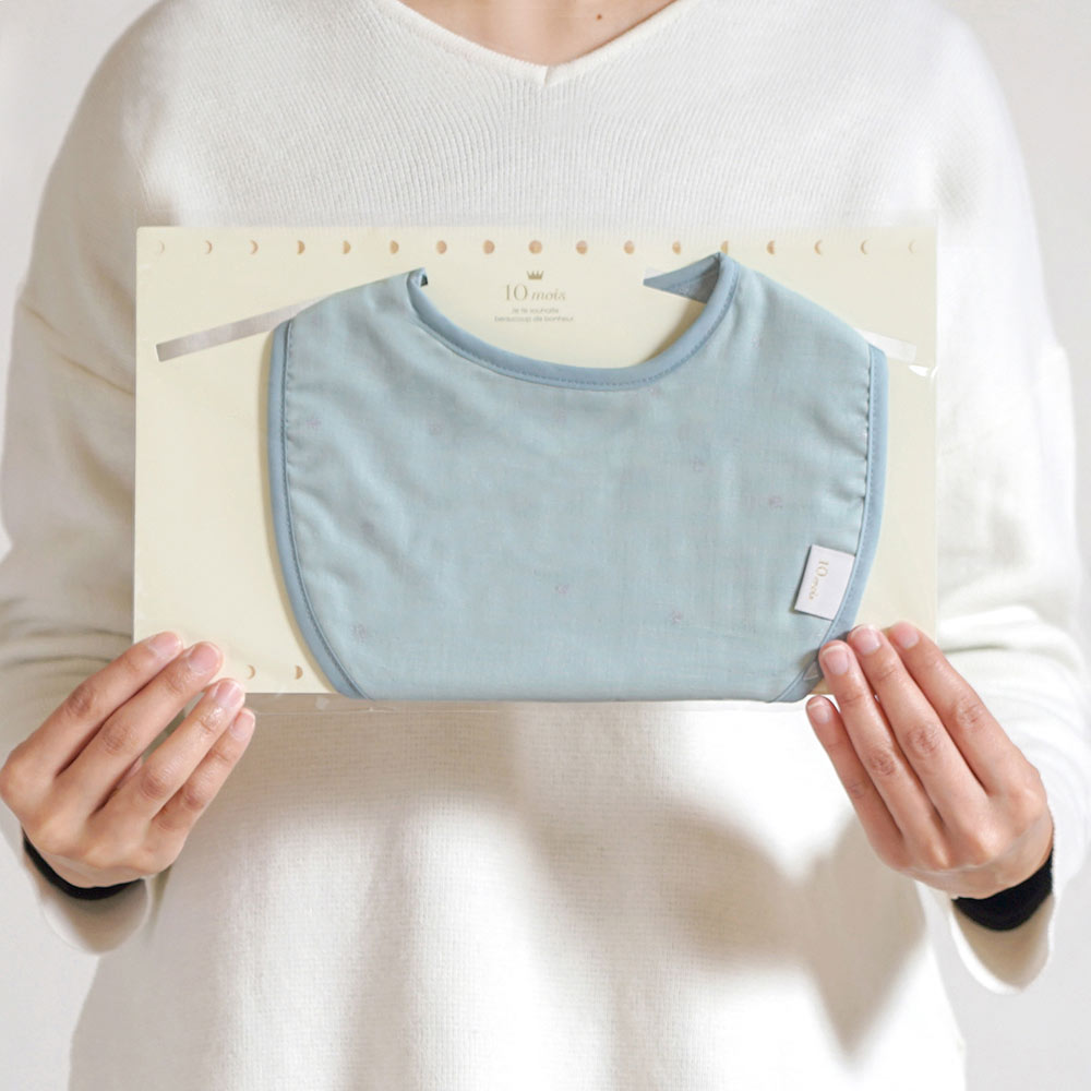 プレーンスタイ　パウダーブルー  / 名入れ刺繍可