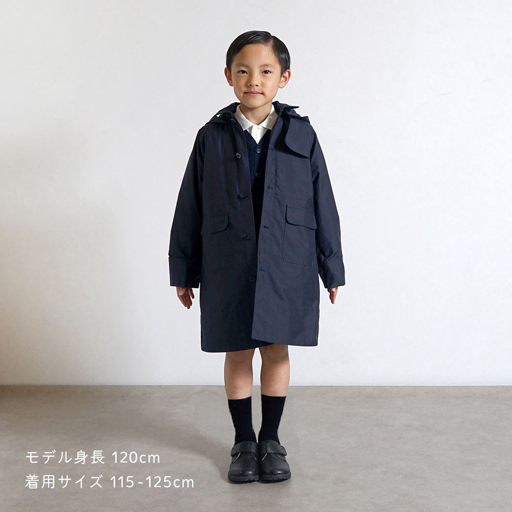 お受験服　コート　レインコート　トレンチコート