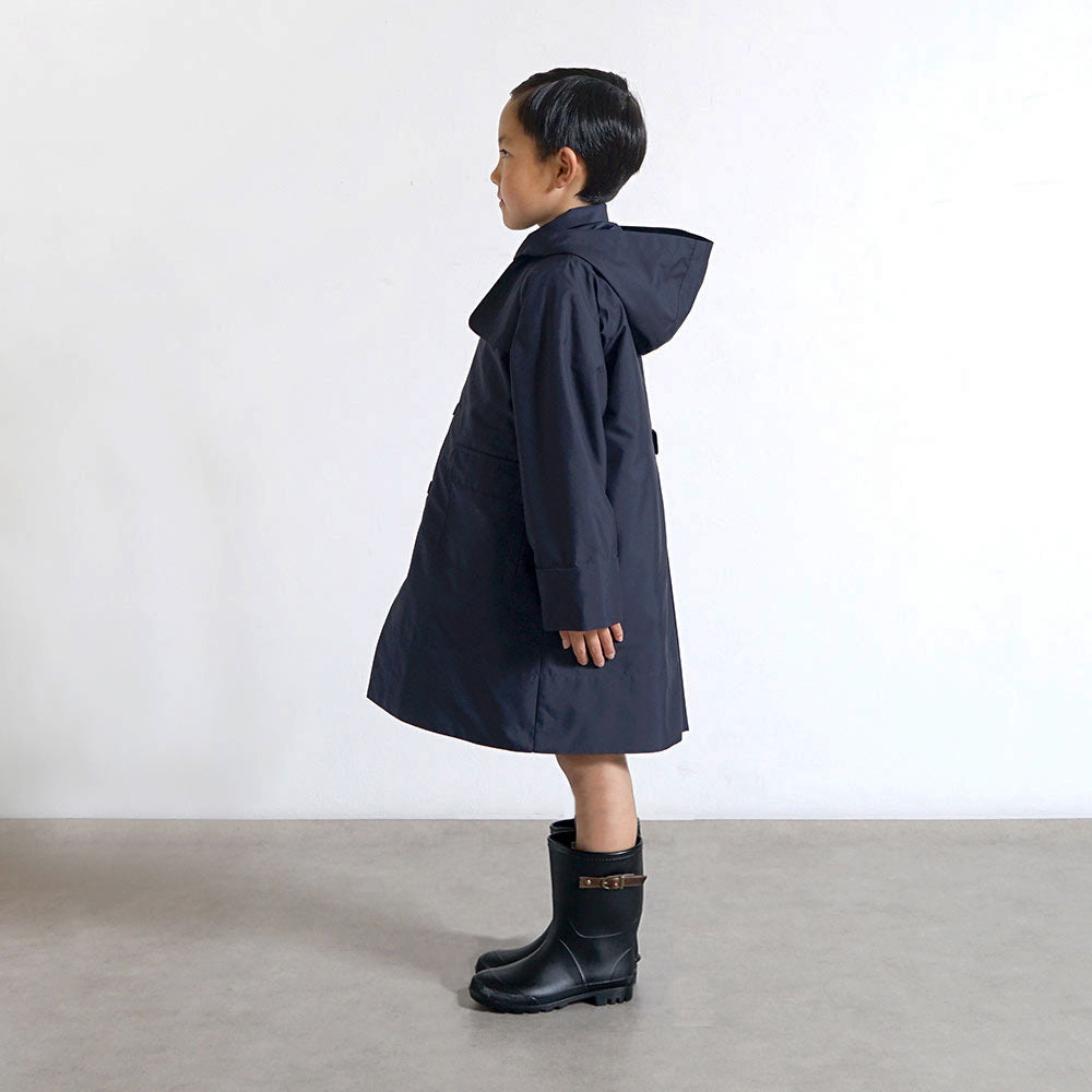 お受験 トレンチ2wayコート ネイビー 105-115・115-125・125-135cm