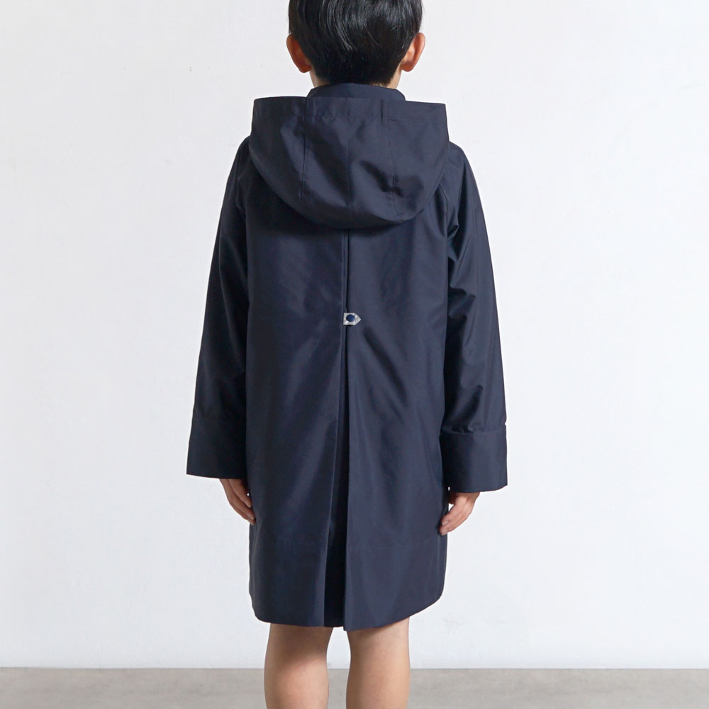 お受験 トレンチ2wayコート ネイビー 105-115・115-125・125-135cm