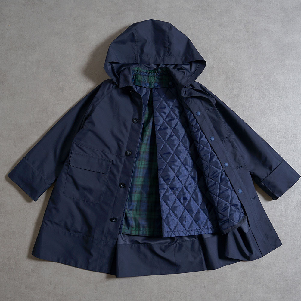 お受験 トレンチ2wayコート ネイビー 105-115・115-125・125-135cm