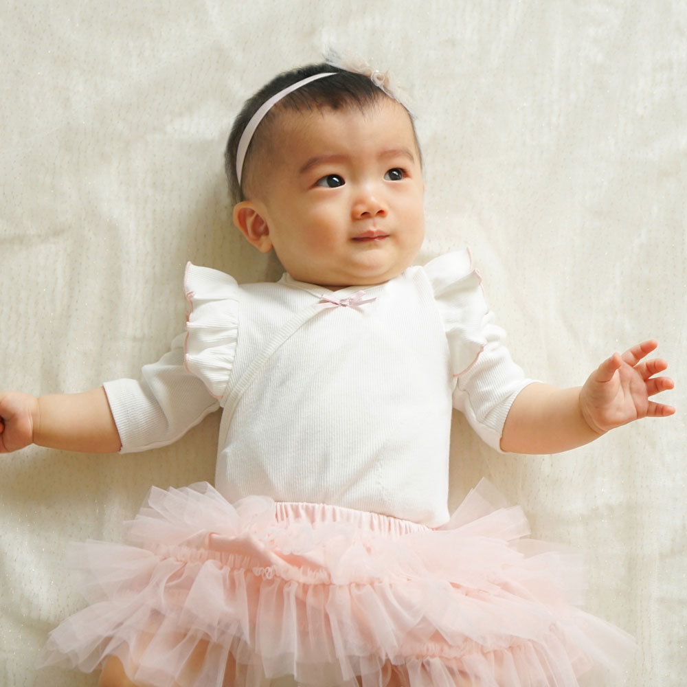 OMEKASHI tutu ピンク 50-70cm / おめかしチュチュスカート