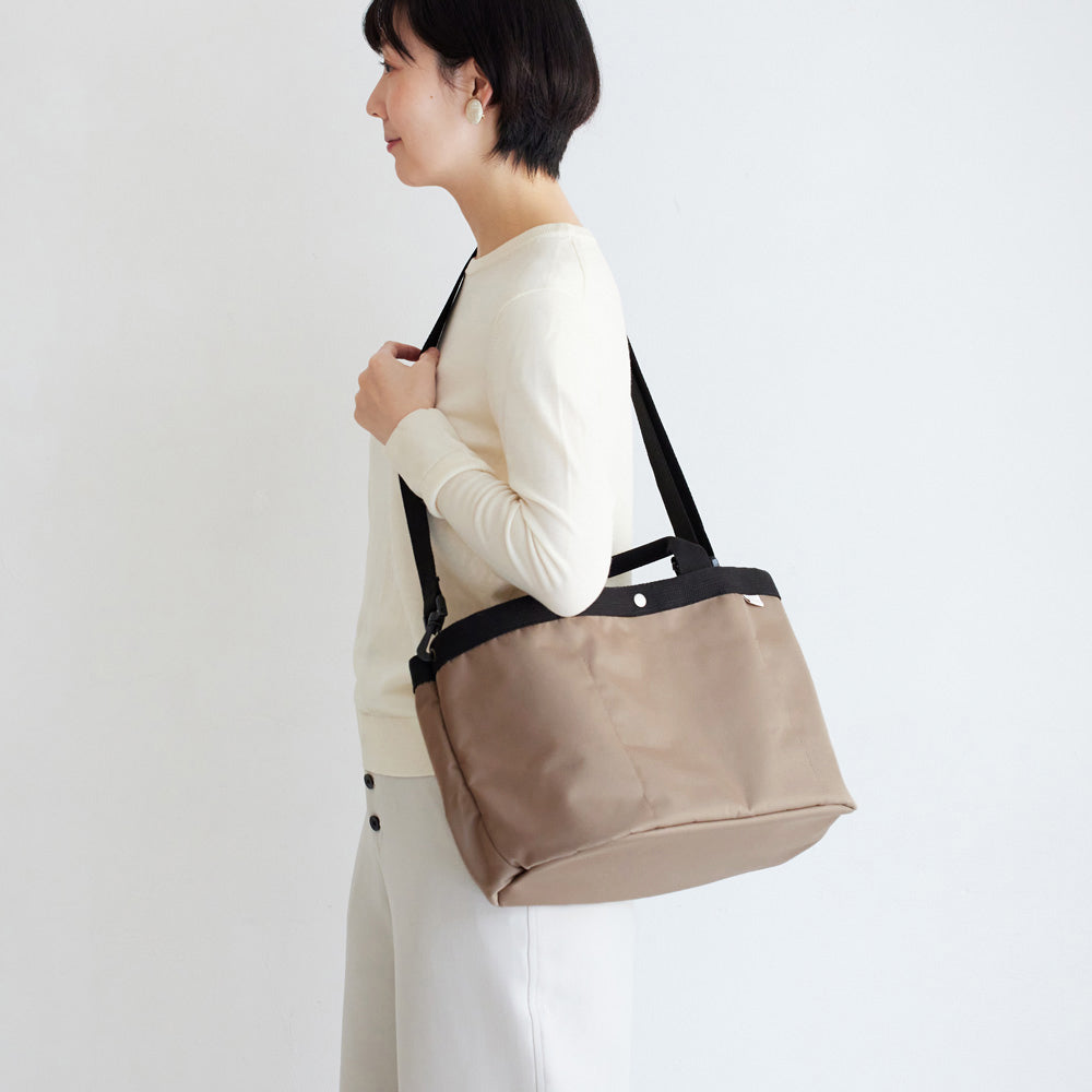 PATTO SATTO TOTE(パッとサッとトート) chotto tall  ミルクティー ◆