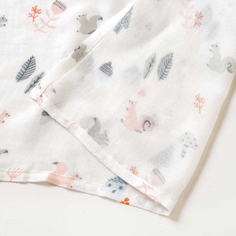 SWADDLE bamboo(スワドルバンブー)　リス　おくるみ