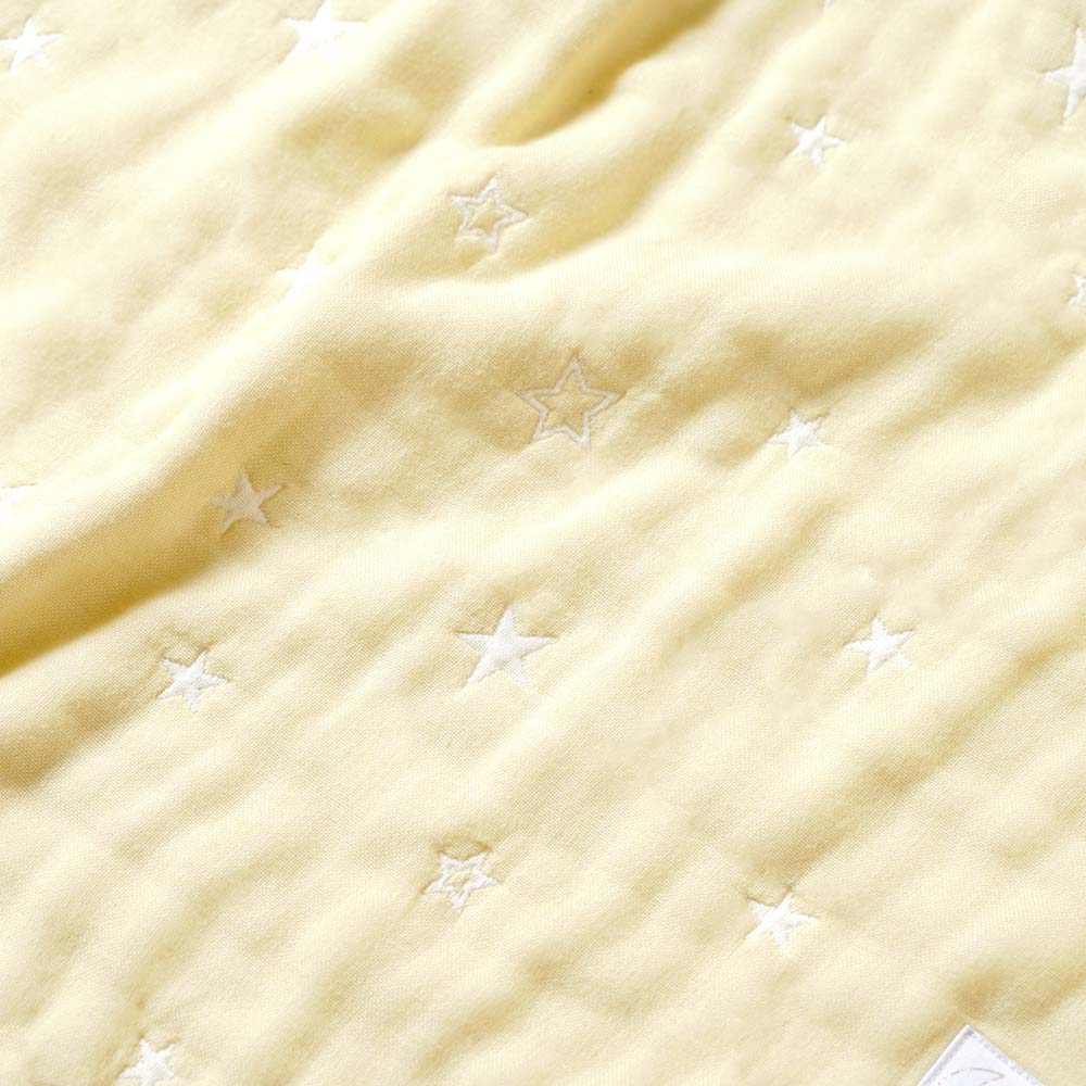 エクリュ　ガーゼケット(ミニサイズ)　 / ふくふくガーゼ(6重ガーゼ) / 名入れ刺繍可