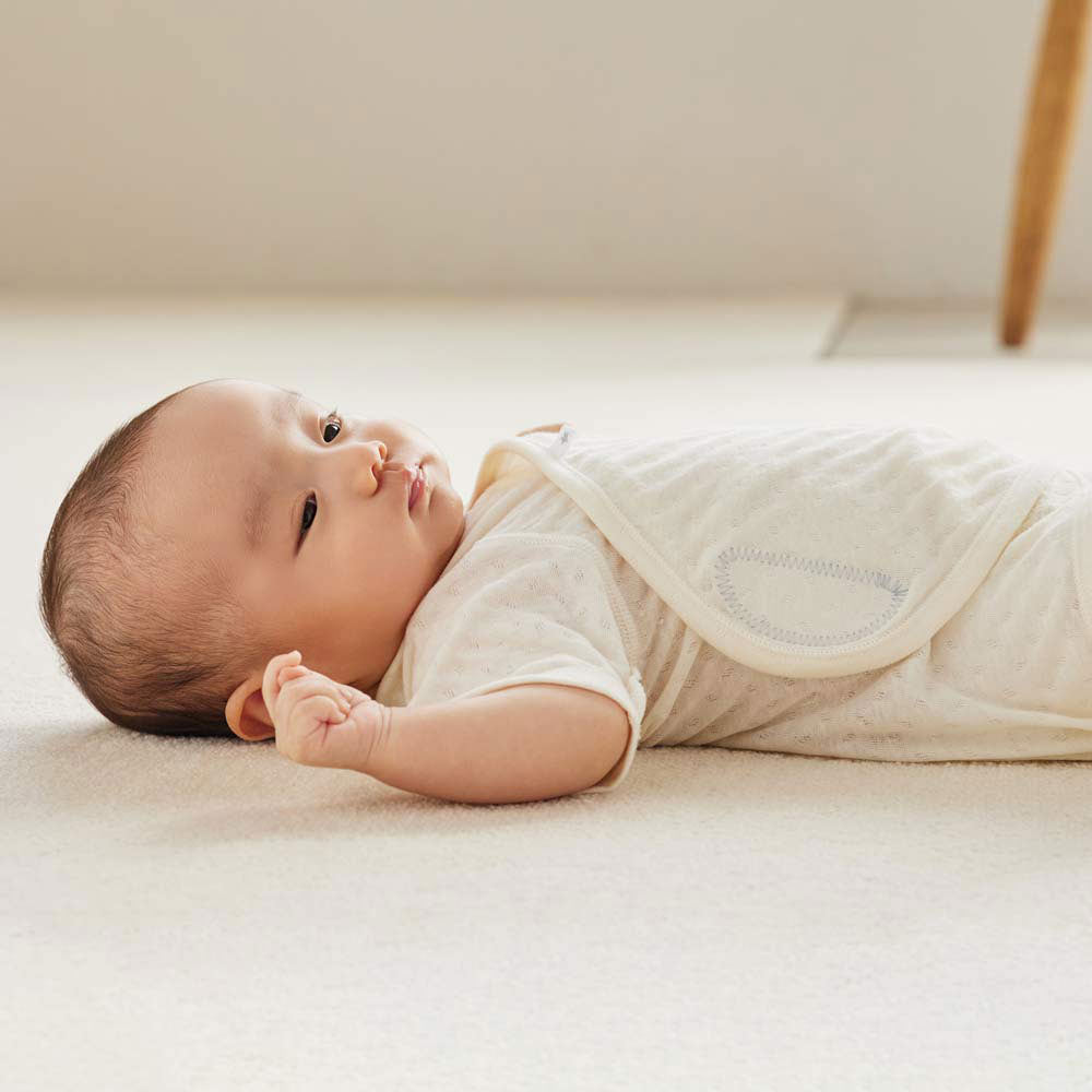 【予約】PATTO SATTO HADAGI　50-60cm 肌着3枚セット（グレー）