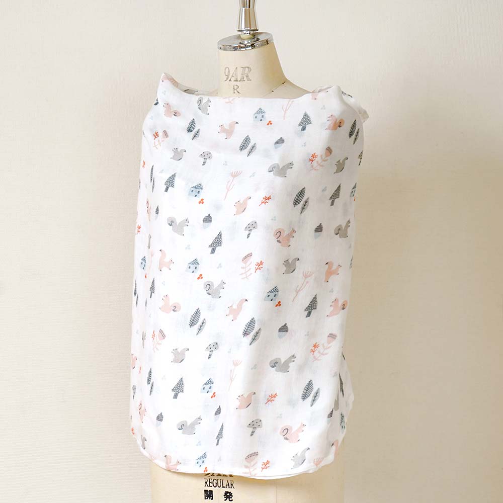 SWADDLE bamboo(スワドルバンブー)　リス　おくるみ