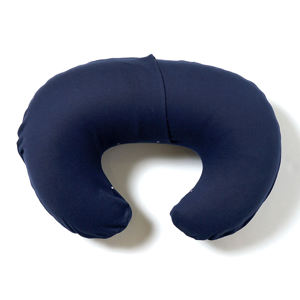 AIR PUSHION(授乳クッション) pour maman ネイビー(星柄)　カバー単品