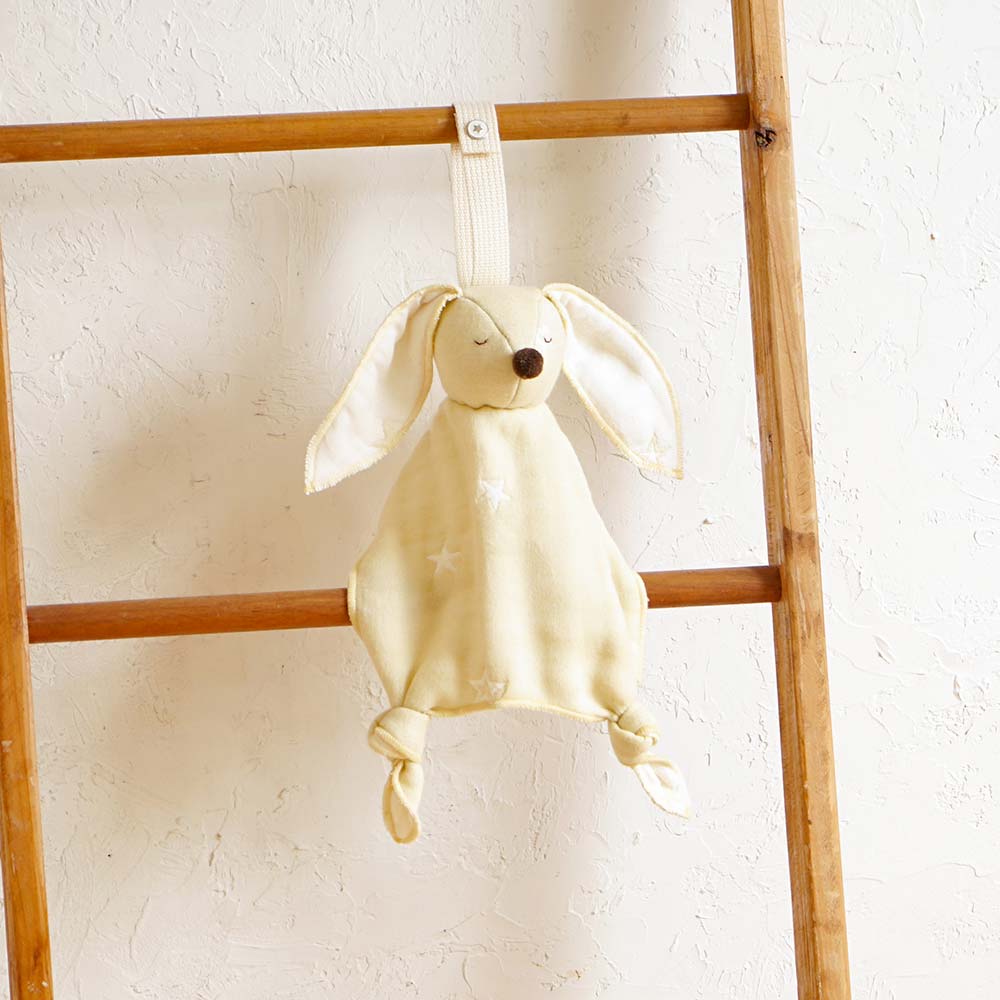 帆布BAGギフト　ベビーマント　きなり / 出産祝い / 名入れ刺繍可