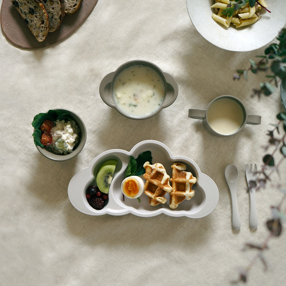 mamamanma(マママンマ)　トープ　グランデ＆マット　2点セット / 離乳食食器