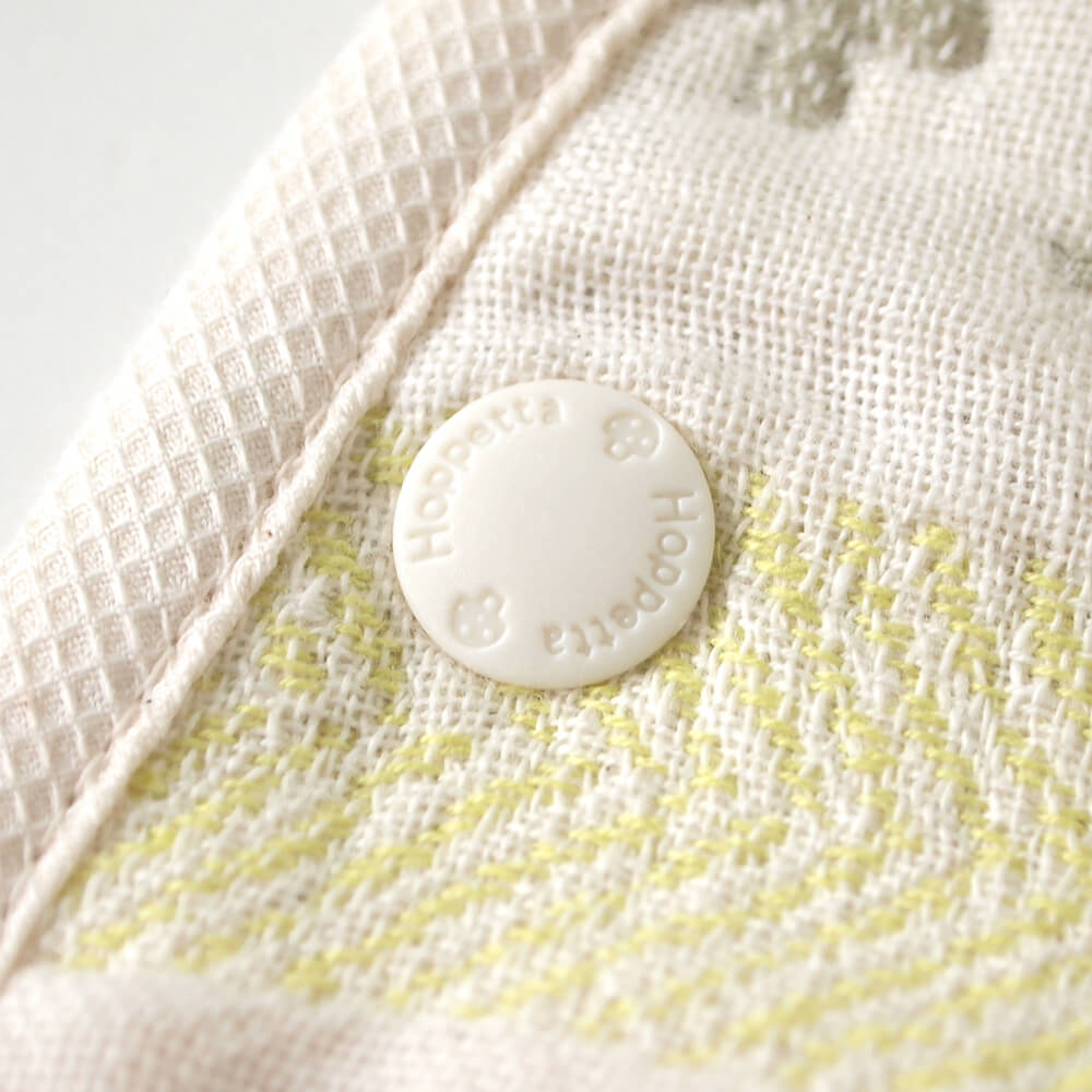 ラパンラパン スリーパートドラー・キッズサイズ ふくふくガーゼ(6重ガーゼ)/ 名入れ刺繍可